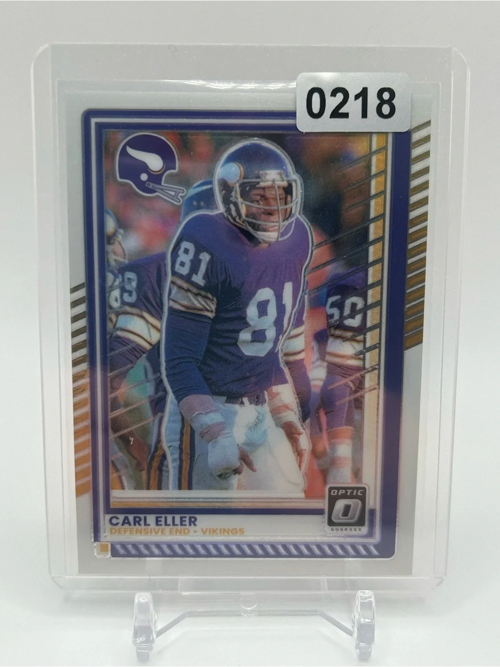 Carl Eller Minnesota Vikings Football Trading Card 🏈